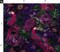 Moody Florals Vintage Inspired Dark Jewel Tones Jungle Parrot Gothic Romantic Custom Printed Fabric by Spoonflower Various Fabrics by the Yard or Fat Quarter
